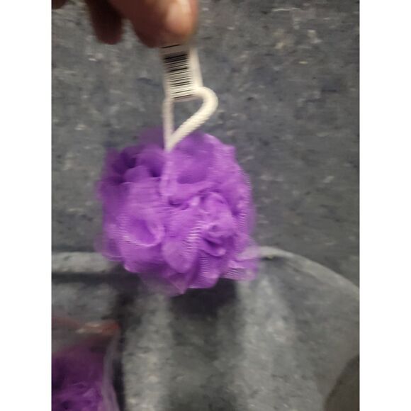 Loofah Bath Shower Sponge Pouf Mesh Ball Exfoliating Scrubber package of 4‎ - Picture 4 of 4
